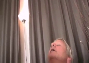 Happy daddy sucked by his wife and daughter